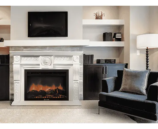 Firelight Vittoriano 30 Белёный дуб с золотой патиной, Цвет: Белый дуб с золотой патиной, - 6 Firelight Vittoriano 30 Белёный дуб с золотой патиной, Цвет: Белый дуб с золотой патиной, - 6