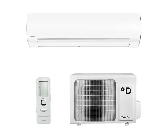 Daichi EVO25AVQS1R/EVO25FVS1R, Рекомендуемая площадь и мощность: 25 м² - 2,5 кВт, Тип кондиционера: Инверторный Daichi EVO25AVQS1R/EVO25FVS1R, Рекомендуемая площадь и мощность: 25 м² - 2,5 кВт, Тип кондиционера: Инверторный