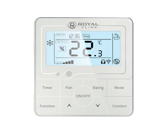 Royal Clima CO-D76HNHP, Рекомендуемая площадь и мощность: 220 м² - 22 кВт, - 2