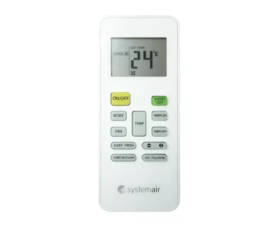 Systemair Sysplit Wall Nordic12 EVO PH Q, Рекомендуемая площадь и мощность: 35 м² - 3,5 кВт, Тип кондиционера: Инверторный, - 3