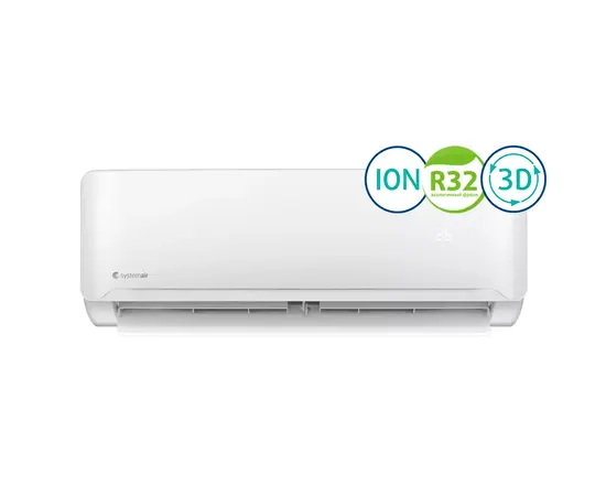 Systemair Sysplit Wall Nordic12 EVO PH Q, Рекомендуемая площадь и мощность: 35 м² - 3,5 кВт, Тип кондиционера: Инверторный, - 2