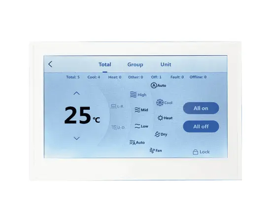 Systemair Sysplit Simple Duct 24 HP Q, Рекомендуемая площадь и мощность: 70 м² - 7 кВт, - 2