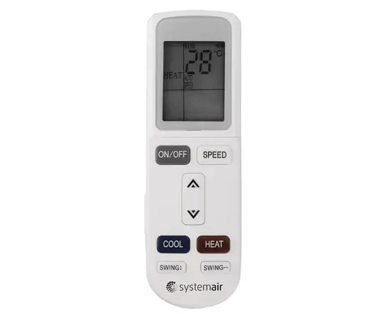 Systemair Sysplit Simple Duct 24 HP Q, Рекомендуемая площадь и мощность: 70 м² - 7 кВт, - 3