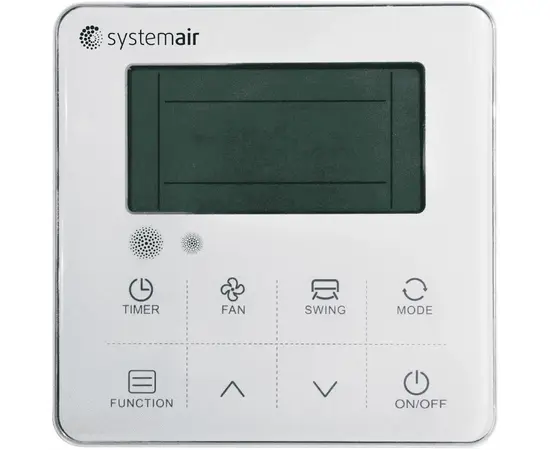 Systemair Sysplit Simple Duct 24 HP Q, Рекомендуемая площадь и мощность: 70 м² - 7 кВт, - 4