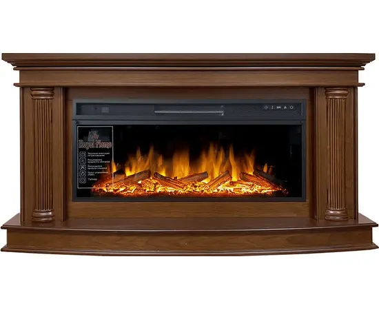 Каминокомплект Royal Flame Rome Каштан с очагом Vision 42 LOG LED
