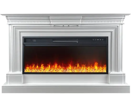 Каминокомплект Royal Flame Chelsea Белый с очагом Vision 42 LED