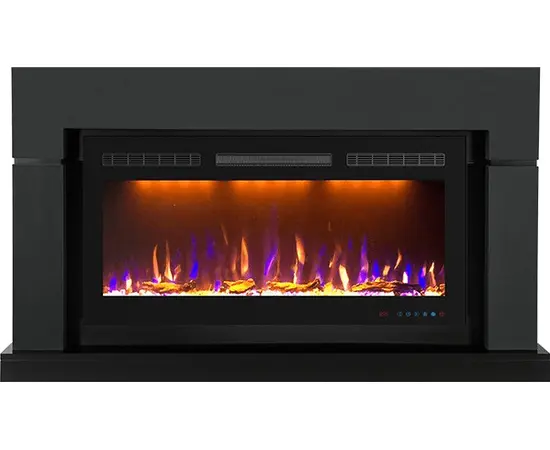 Каминокомплект Royal Flame Lindos Graphite Grey с очагом Crystal 36 RF