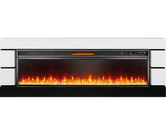 Каминокомплект Royal Flame Modern Белый с черным с очагом Vision 60 LED
