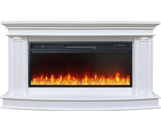 Каминокомплект Royal Flame Rome 60 Белый с очагом Vision 60 LED