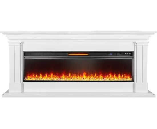 Каминокомплект Royal Flame Lyon 60 Белый с очагом Vision 60 LED