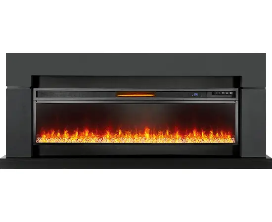 Каминокомплект Royal Flame Lindos Graphite Grey с очагом Vision 60 LED