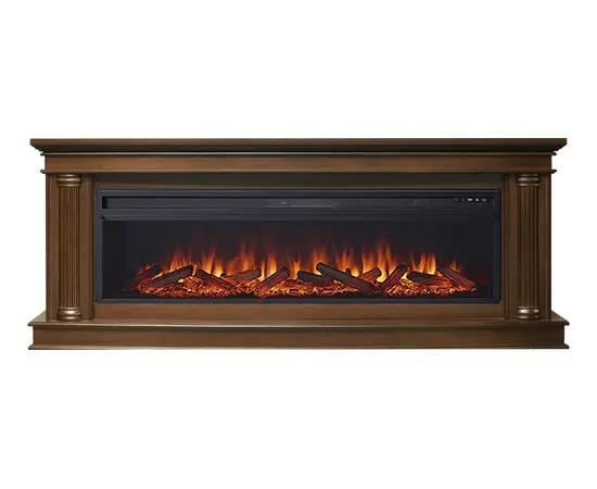 Каминокомплект Royal Flame Rome 60 Каштан с очагом Vision 60 LOG LED