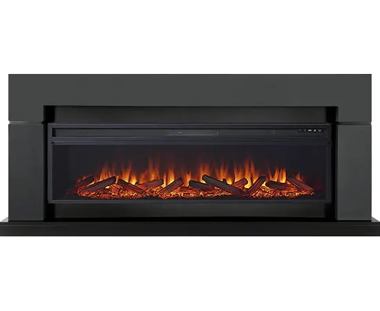 Каминокомплект Royal Flame Lindos Graphite Grey с очагом Vision 60 LOG LED Каминокомплект Royal Flame Lindos Graphite Grey с очагом Vision 60 LOG LED