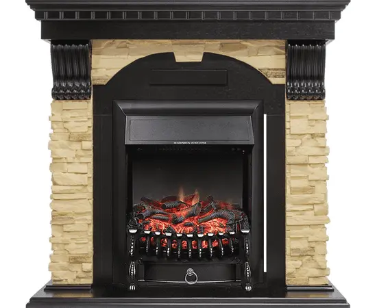 Каминокомплект Royal Flame Dublin Венге/Сланец с очагом Fobos FX Black