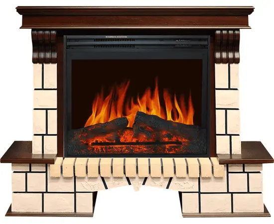 Каминокомплект Royal Flame Pietra Assembly Темный дуб (Разборный) с очагом Jupiter FX New