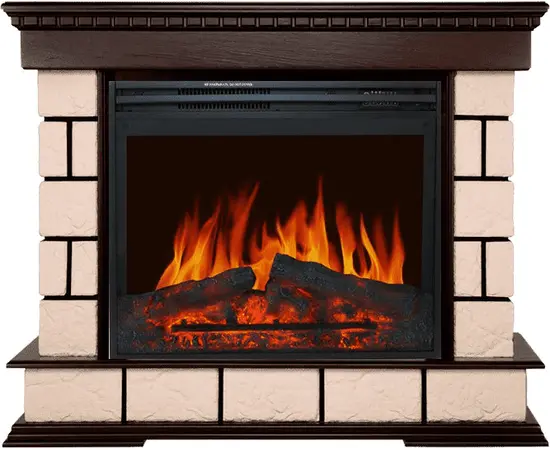 Каминокомплект Royal Flame Shateau Темный дуб с очагом Jupiter FX New Каминокомплект Royal Flame Shateau Темный дуб с очагом Jupiter FX New