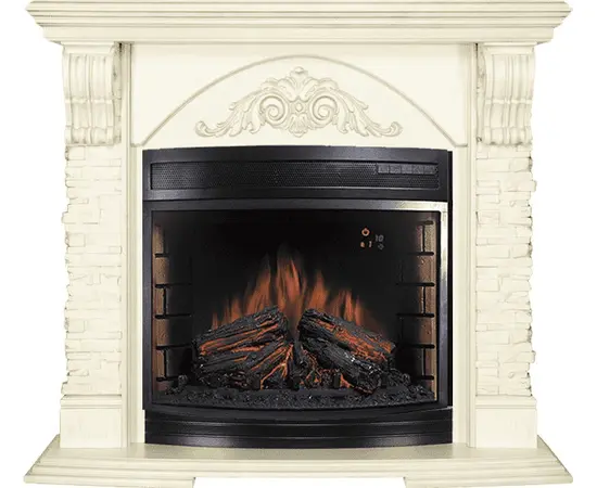 Каминокомплект Royal Flame Rimini Слоновая кость с патиной с очагом Dioramic 28 LED FX Каминокомплект Royal Flame Rimini Слоновая кость с патиной с очагом Dioramic 28 LED FX
