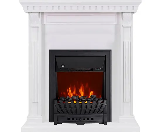 Каминокомплект Royal Flame Orlean Белый с очагом Aspen Black Каминокомплект Royal Flame Orlean Белый с очагом Aspen Black