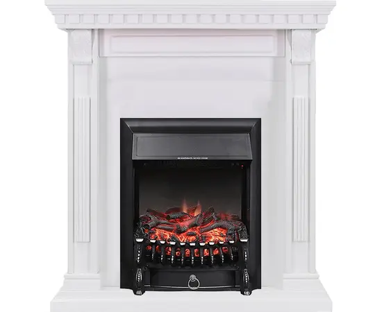 Каминокомплект Royal Flame Orlean Белый с очагом Fobos FX Black