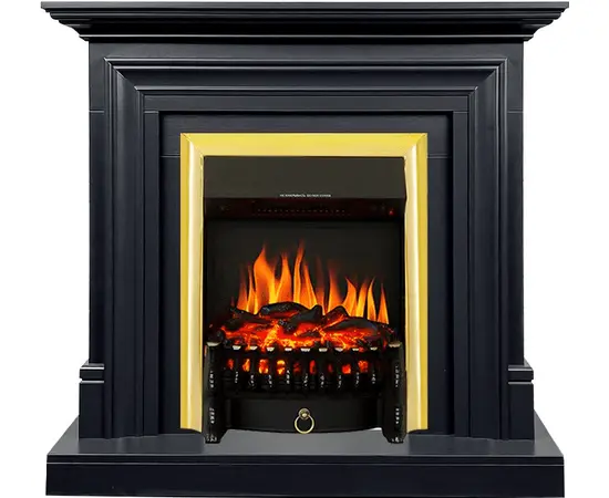 Каминокомплект Royal Flame Bradford Серый графит с очагом Fobos FX Brass