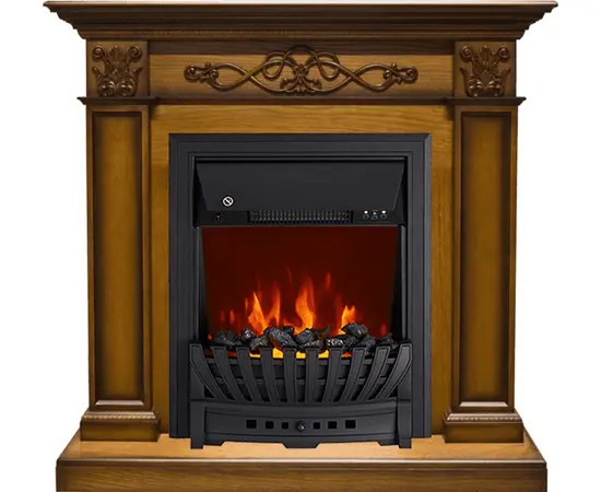 Каминокомплект Royal Flame Verona Дуб антик с очагом Aspen Black