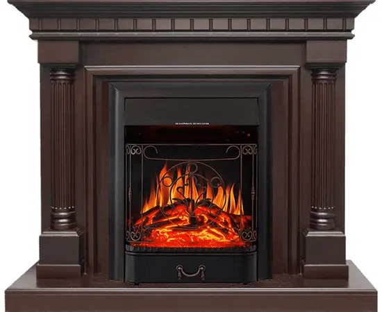 Каминокомплект Royal Flame Dallas Темный дуб с очагом Majestic FX Black