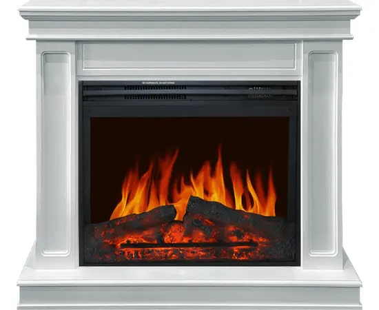 Каминокомплект Royal Flame Geneva Белый с очагом Jupiter FX New Каминокомплект Royal Flame Geneva Белый с очагом Jupiter FX New