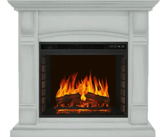 Каминокомплект Royal Flame Manchester Белый с очагом Vision 23 EF LED FX