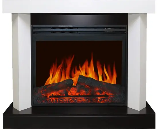 Каминокомплект Royal Flame Vancouver Фактурный белый с очагом Jupiter FX New