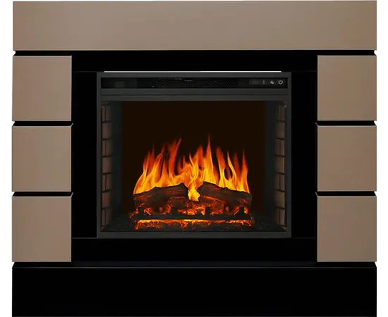 Каминокомплект Royal Flame Lindos Beige Grey с очагом Vision 23 EF LED FX