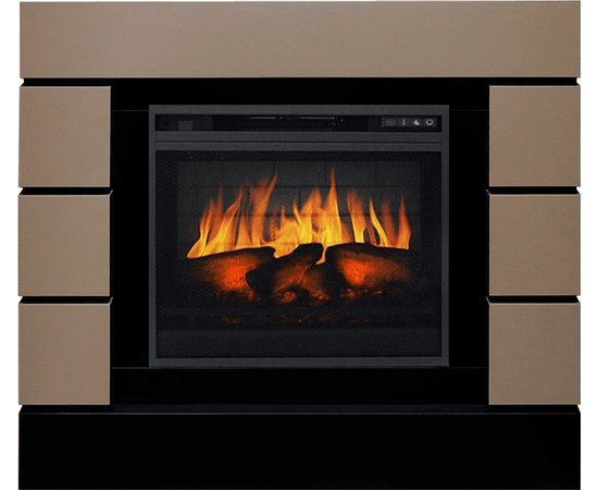 Каминокомплект Royal Flame Lindos Beige Grey с очагом Vision 23 EF LED 3D FX