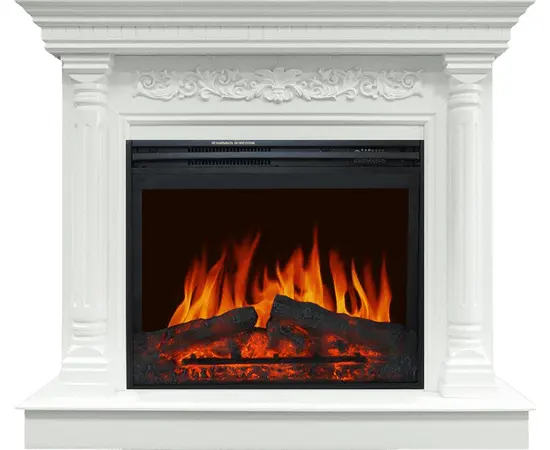 Каминокомплект Royal Flame Sicilia Белый с очагом Jupiter FX New