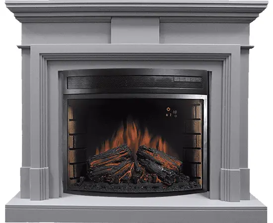 Каминокомплект Royal Flame Coventry Grey Серый с очагом Dioramic 28 LED FX Каминокомплект Royal Flame Coventry Grey Серый с очагом Dioramic 28 LED FX