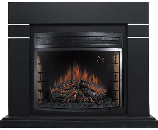Каминокомплект Royal Flame Lindos Черный с очагом Dioramic 28 LED FX Каминокомплект Royal Flame Lindos Черный с очагом Dioramic 28 LED FX