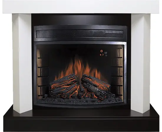 Каминокомплект Royal Flame Vancouver Фактурный белый с очагом Dioramic 28 LED FX Каминокомплект Royal Flame Vancouver Фактурный белый с очагом Dioramic 28 LED FX