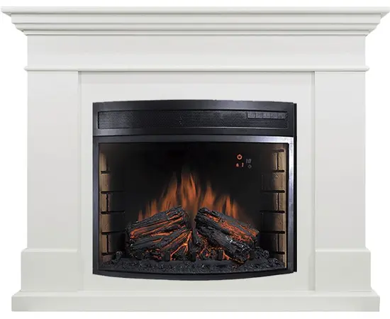 Каминокомплект Royal Flame California Белый с очагом Dioramic 28 LED FX