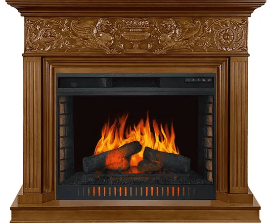 Каминокомплект Royal Flame Palace Орех с очагом Vision 30 EF LED FX