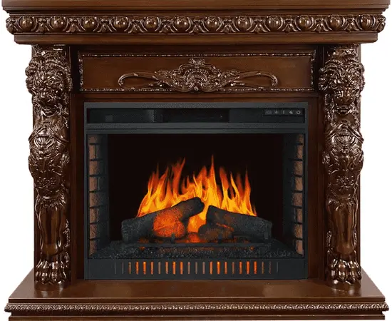Каминокомплект Royal Flame Windsor Темный дуб с очагом Vision 30 EF LED FX