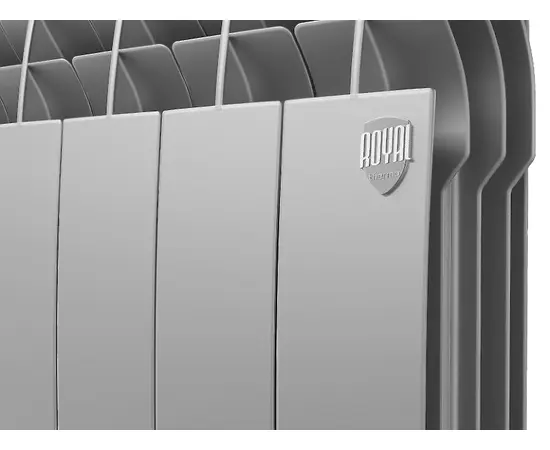 Royal Thermo Biliner Alum 500 Silver Satin х6, Количество секций (шт): 6, - 3