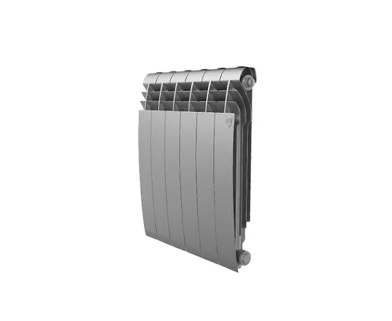 Royal Thermo Biliner Alum 500 Silver Satin х6, Количество секций (шт): 6
