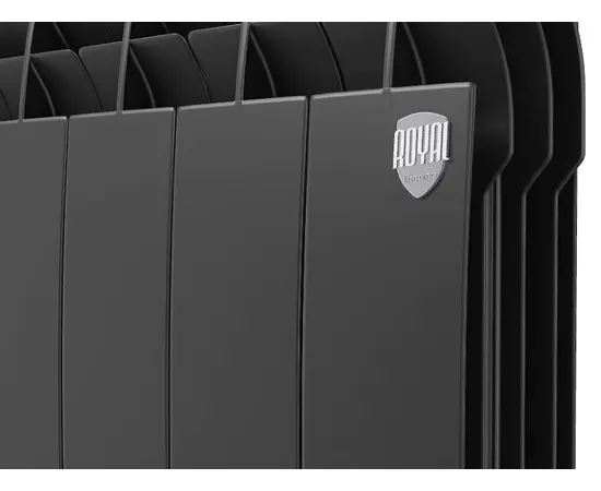 Royal Thermo Biliner Alum 500 Noir Sable х4, Количество секций (шт): 4, - 3