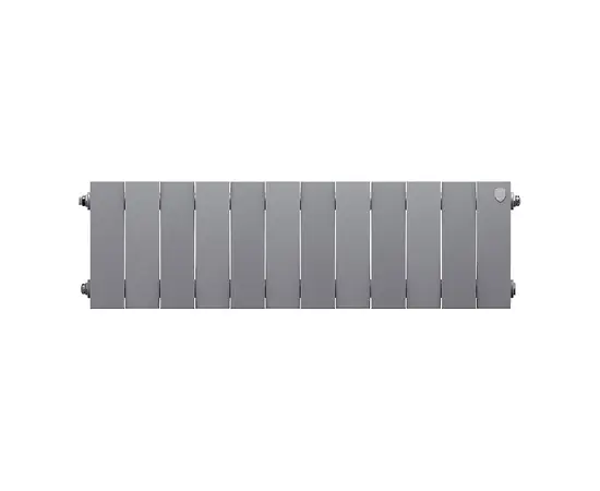 Royal Thermo PianoForte 200/Silver Satin х16, Количество секций (шт): 16, Межосевое расстояние (мм): 200, Подключение: Боковое, - 2