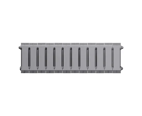 Royal Thermo PianoForte 200/Silver Satin х16, Количество секций (шт): 16, Межосевое расстояние (мм): 200, Подключение: Боковое, - 3