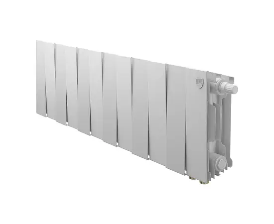Royal Thermo PianoForte 200/Bianco Traffico х12 VD, Количество секций (шт): 12, Межосевое расстояние (мм): 200, Подключение: Нижнее