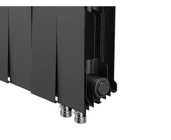Royal Thermo PianoForte 200/Noir Sable х20 VD, Количество секций (шт): 20, Межосевое расстояние (мм): 200, Подключение: Нижнее, - 4