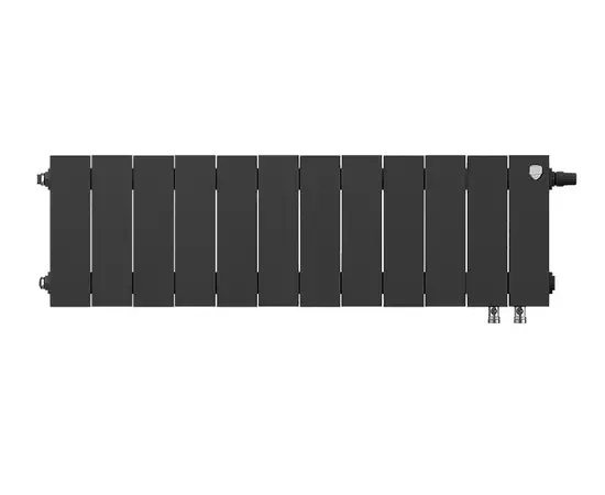 Royal Thermo PianoForte 200/Noir Sable х16 VD, Количество секций (шт): 16, Межосевое расстояние (мм): 200, Подключение: Нижнее, - 2