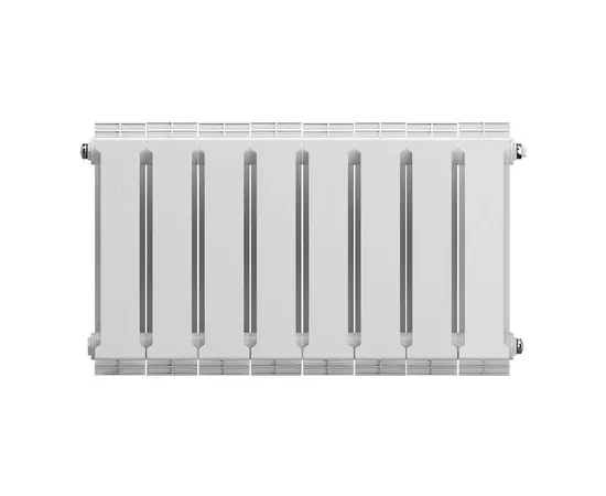 Royal Thermo PianoForte 300/Bianco Traffico х14, Количество секций (шт): 14, Межосевое расстояние (мм): 300, Подключение: Боковое, - 3