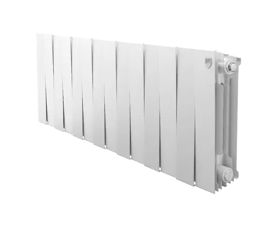 Royal Thermo PianoForte 300/Bianco Traffico х14, Количество секций (шт): 14, Межосевое расстояние (мм): 300, Подключение: Боковое