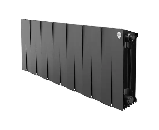 Royal Thermo PianoForte 300/Noir Sable х14, Количество секций (шт): 14, Межосевое расстояние (мм): 300, Подключение: Боковое