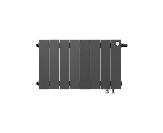 Royal Thermo PianoForte 300/Noir Sable х12 VD, Количество секций (шт): 12, Межосевое расстояние (мм): 300, Подключение: Нижнее, - 2